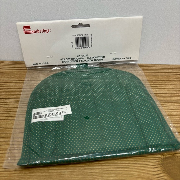 1993 Cambridge Holiday Christmas Tree Recipe Card Pot Holder - Picture 4 of 8